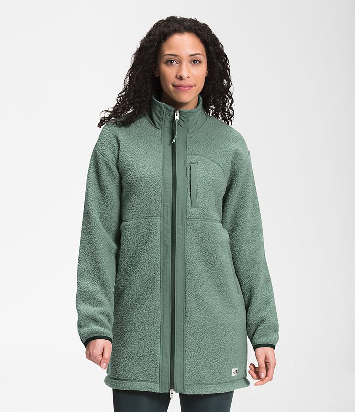 Chaqueta Softshell The North Face Mujer Cragmont De Lana Coat - Colombia UXLZVA240 - Verde